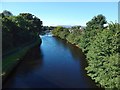 NS3981 : The River Leven by Lairich Rig