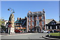 SJ1258 : St Peter's Square, Ruthin by Jeff Buck