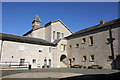 SJ1258 : The courtyard of Carchar Rhuthun (Ruthin Gaol) by Jeff Buck