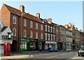 SK5878 : Houses on Bridge Street facing the Market Place by Alan Murray-Rust