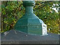 SK7080 : Cast iron lamp base, Albert Road Bridge by Alan Murray-Rust