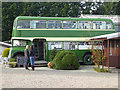 NT9350 : Bus cafe at the Chain Bridge Honey Farm by Oliver Dixon