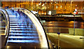 J3474 : The Lagan Weir footbridge (night view), Belfast - October 2015(2) by Albert Bridge