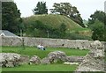 TQ4109 : St Pancras Priory, Lewes - View to The Mount by Rob Farrow