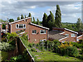 SO8375 : Modern housing at Aggborough in Kidderminster, Worcestershire (set of 2 images) by Roger  D Kidd