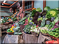 TQ3280 : Fruit and Vegetable Stall, Borough Market, London SE1 by Christine Matthews