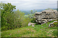 SK2577 : Outcrop above the Derwent valley by Bill Boaden