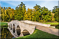 TQ0959 : Five Arch Bridge, Painshill Park by Ian Capper