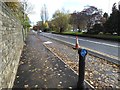 SE2634 : Stanningley Road with bus stop and cycle lane by Stephen Craven