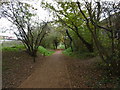 TQ1690 : The trackbed of the former Harrow & Stanmore Railway by Marathon