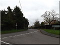 TM0431 : B1029, Birchwood Road, Lambs Corner by Geographer