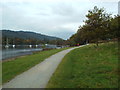 SD3996 : Path alongside   Windermere, Bowness-on-Windermere by Malc McDonald