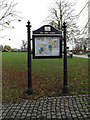 TM1179 : Diss Town Map at Diss Park by Geographer