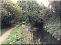 SP3780 : River Sowe southeast of the University Hospital approach road, Walsgrave, Coventry by Robin Stott