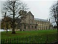 SU4829 : Winchester Cathedral - Northern façade by Rob Farrow