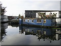 TQ1078 : Houseboats on the Grand Union Canal by Shaun Ferguson