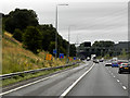 SE2027 : Eastbound M62 near Swincliffe by David Dixon