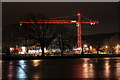 SE2045 : Tower crane by night by John Winder