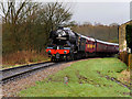 SD7914 : Flying Scotsman near Summerseat by David Dixon