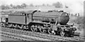 TL2402 : A Gresley K3 class 2-6-0 on Up ECML freight approaching Potters Bar, 1946 by Ben Brooksbank