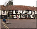 TL3800 : Artist at work, Market Square, Waltham Abbey by Jim Osley