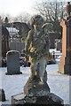 NH7184 : A Cherub in Edderton Old Churchyard, Scotland by Andrew Tryon