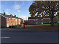 SP3779 : Houses, open space and postbox CV2 412, Belgrave Road, Walsgrave, Coventry by Robin Stott