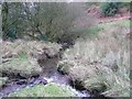 SE0221 : The confluence of Shaw's Clough and Old Eli Clough, Sowerby by Humphrey Bolton