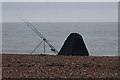 TV6299 : Sea fishing on Eastbourne Beach by Ian S