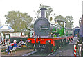 TQ4023 : Taking tea at the Bluebell Locomotive Depot, Sheffield Park, 2003 by Ben Brooksbank