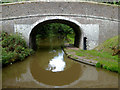 SJ6641 : Spinks Bridge south of Audlem, Cheshire by Roger  D Kidd