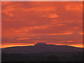 SD7474 : Vivid dawn skies over Ingleborough by Karl and Ali