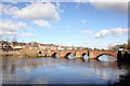 SJ4065 : The River Dee and Old Dee Bridge, Chester by Jeff Buck