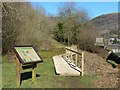 ST2390 : New boardwalk, Dan-y-graig Nature Reserve, Risca by Robin Drayton