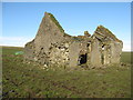 NT2352 : Derelict house near Nether Falla by M J Richardson