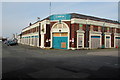 SH7977 : Derelict former Arriva bus depot, Llandudno Junction by Jaggery