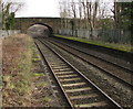 SJ3043 : Road bridge NE of Ruabon railway station by Jaggery