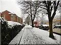 SJ9594 : Dowson Road in the snow by Gerald England