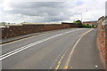 SK5420 : Nottingham Road railway bridge near Loughborough Station by Roger Templeman