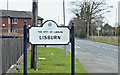 J2465 : "City of Lisburn" sign, Lisburn (March 2016) by Albert Bridge