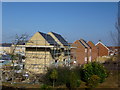 TF4208 : New houses being built, Sayer's Crescent, Wisbech St Mary - 12 by Richard Humphrey