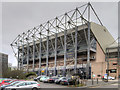 NZ2464 : The Gallowgate Stand, St James' Park by David Dixon