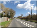 TM1853 : B1078 Ashbocking Road, Ashbocking by Geographer