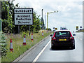 SK6776 : Southbound A1, Elkesley Accident Reduction Scheme by David Dixon