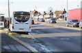 ST3090 : Enviro200 single-decker at a Malpas Road bus stop, Newport by Jaggery