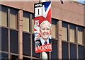 J3373 : Assembly election poster, Shaftesbury Square, Belfast (April 2016) by Albert Bridge