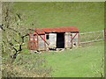 SK1450 : Old railway goods wagon at Thorpe Mill Farm by Ian Calderwood