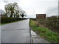 SE5360 : Moor Lane, heading west at Brickyard Cottages by Christine Johnstone