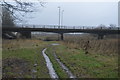 SE3171 : A61 bridge over the Ripon Rowel Walk by N Chadwick