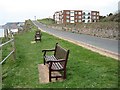 SY0781 : Seats on the seafront by Philip Halling